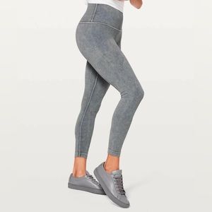 Lululemon Wunder Under Hi-Rise Tight Leggings Washed Luna Size 12